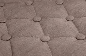 Kreslo Dublin - látka - Sivo hnedá (Taupe)