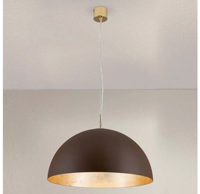 Orion HL 6-1623/1 - Luster na lanku ELIANO 1xE27/60W/230V pr. 50 cm hnedá/zlatá