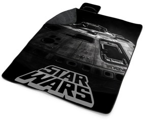 Sablio Plážová deka Star Wars Vesmírna loď: 200x140 cm