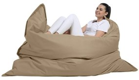 Béžový záhradný sedací vak Giant – Floriane Garden