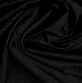 Bavlnené prestieradlo 140x70 cm - ČIERNE