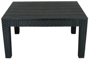 Súprava záhradného nábytku v antracitovej farbe