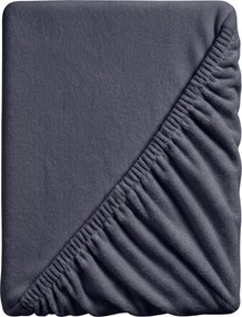 Plachta mikroplyš SOFT BRONE 90x200 cm antracitovo sivá