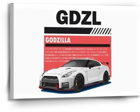 Sablio Obraz Nissan GTR 35 Godzilla - 90x60 cm
