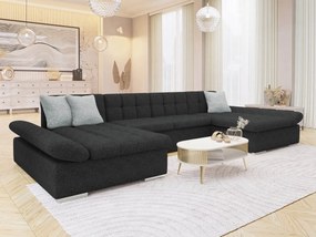Rohová rozkladacia pohovka Agata Premium, Dostupné poťahy: Sorriso 08 + Sorriso 08 + Sorriso 06