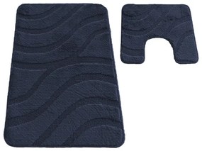 Sada kúpeľňových koberčekov Montana Symphony Sapphire