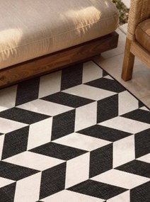 Koberec Ted Baker Haringey Terrick čierny / biely