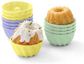 Formy na minibábovky, 12 ks