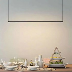 Toolight Toolight, LED závesné osvetlenie 120cm, 15W, 3000K, LHJ031-CP, čierna matná, OSW-50014