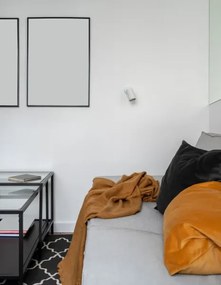 Moderné nástenné svietidlo Wan 56 biele