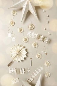 Ib Laursen Vianočná ozdoba/špica na stromček Stella