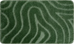 Kúpeľňový koberček SUPREME WAVES vlny, zelený