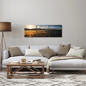 Obraz neba (s hodinami) (90x30 cm)