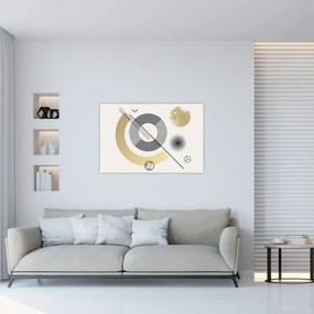 Obraz - Geometrické tvary N⁰2 (90x60 cm)