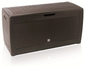 Záhradný box, 310 l, tmavo hnedá