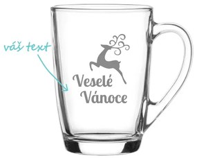 Vianočný hrnček ALA s jeleňom a prianím