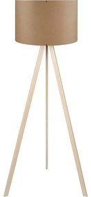 Stojacia lampa AYD 1xE27/40W/230V hnedá/béžová