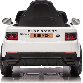 LEAN CARS Land Rover Discovery DLS-K06 Batéria Vozidlo biela