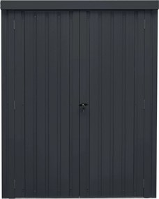 Záhradný domček BestBerg ZS-25A / 1,1 m² / 81 × 140 × 180 cm / antracitová