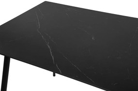 Noela Jedálenský stôl s keramickou doskou v dekore čierneho mramoru CERAMON 140