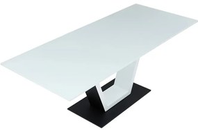 Autronic BONTEC Jedálenský stôl rozkladací 160x90cm, mdf, biela, HT-D1931 WT Farba: Biela