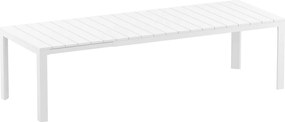 ATLANTIC 210 záhradný rozťahovací stôl white