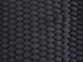 Bavlnený košík čierny MANNAR Beliani