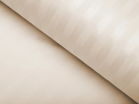 Biante Damaškové prestieranie na stôl Atlas Grádl DM-016 Krémové - pásiky 2 cm 35x45 cm