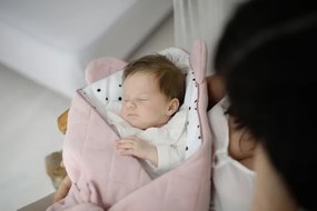 Zamatová zavinovačka ROYAL BABY pre bábätko horčicová