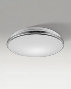 LED stropné svietidlo Junona 28 4000K chróm