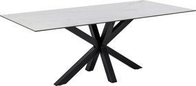 XXXLutz JEDÁLENSKÝ STÔL, biela, 200/100/75,5 cm MID.YOU - Stoly - 001749012205