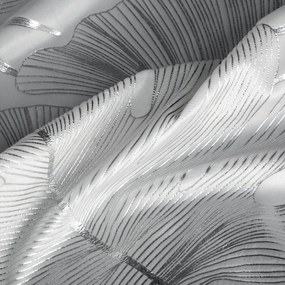 EUROFIRANY ZATEMŇOVACÍ ZÁVES NA KRÚŽKOCH ZARIA 140X250 CM LISTY