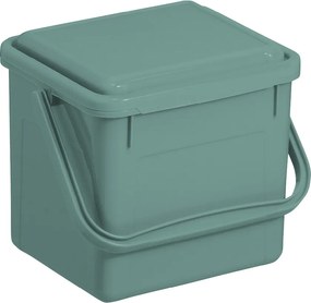 Rotho 2. akosť - S - Odpadkový kôš, na bio odpad, Kompostér BIO, matne zelený, 5l