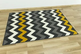 Koberec Luna 503369/89925 Cik cak žltý