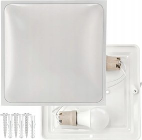 ECOLIGHT LED stropné svietidlo 2xE27 + 2x žiarovka Philips E27 10W