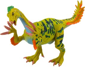 LEAN Toys Sada figúrok dinosaury pohyblivé nohy a čeľuste 6 ks