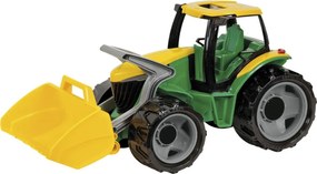 Traktor s lyžicou 65 cm, zelený/žltý