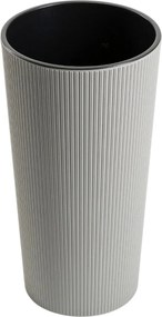 PLASTOVÝ KVETINÁČ URBANIKA ECO 36,5X19,5 CM SIVÁ