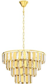 Eglo 99097 - Luster na reťazi ERSEKA 7xE14/40W/230V