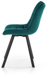 Dizajnová stolička DESIGNBLOG K332 tyrkysová