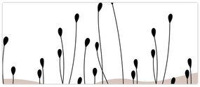 Obraz - Grafická lúka N⁰1 (120x50 cm)