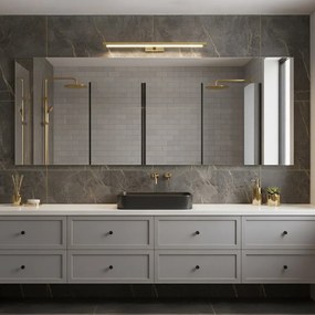 Nástenné LED svietidlo Klimt, 1x LED 12w, 3000-6000k, (60 cm), g