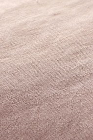 Ib Laursen Ľanový poťah na vankúš Dusty Pink 40 × 60 cm