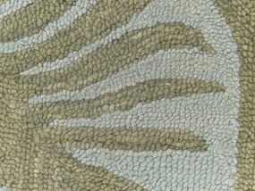 Vlnený koberec 160 x 230 cm viacfarebný VIZE Beliani