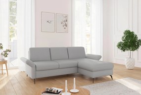 XXXLutz ROHOVÁ SEDAČKA, textil, svetlosivá Sit & More - Sedačky - 00014401615K