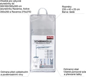 Derby Ochranný obal pre výkyvné slnečníky až do 300, 350 cm a 300 x 300 cm