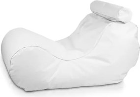 Sedací vak Ležadlo XL polyester TiaHome - biela
