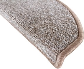 Vopi Nášľapy na schody Astra béžová polkruh, samolepiaci - 24x65 polkruh (rozmer vrátane ohybu)