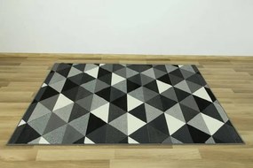 Koberec Luna 503430/56911 Trojuholníky sivý
