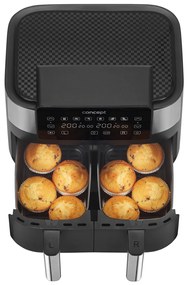 Concept FR8000 teplovzdušná fritéza DOUBLE, 8 l